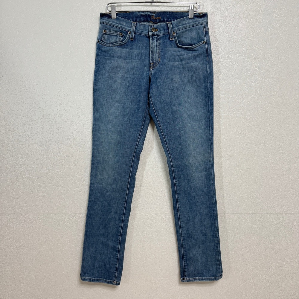 Ralph Lauren Black Label Jeans Womens 31 Blue Faded Tempest 888 Slim Straight